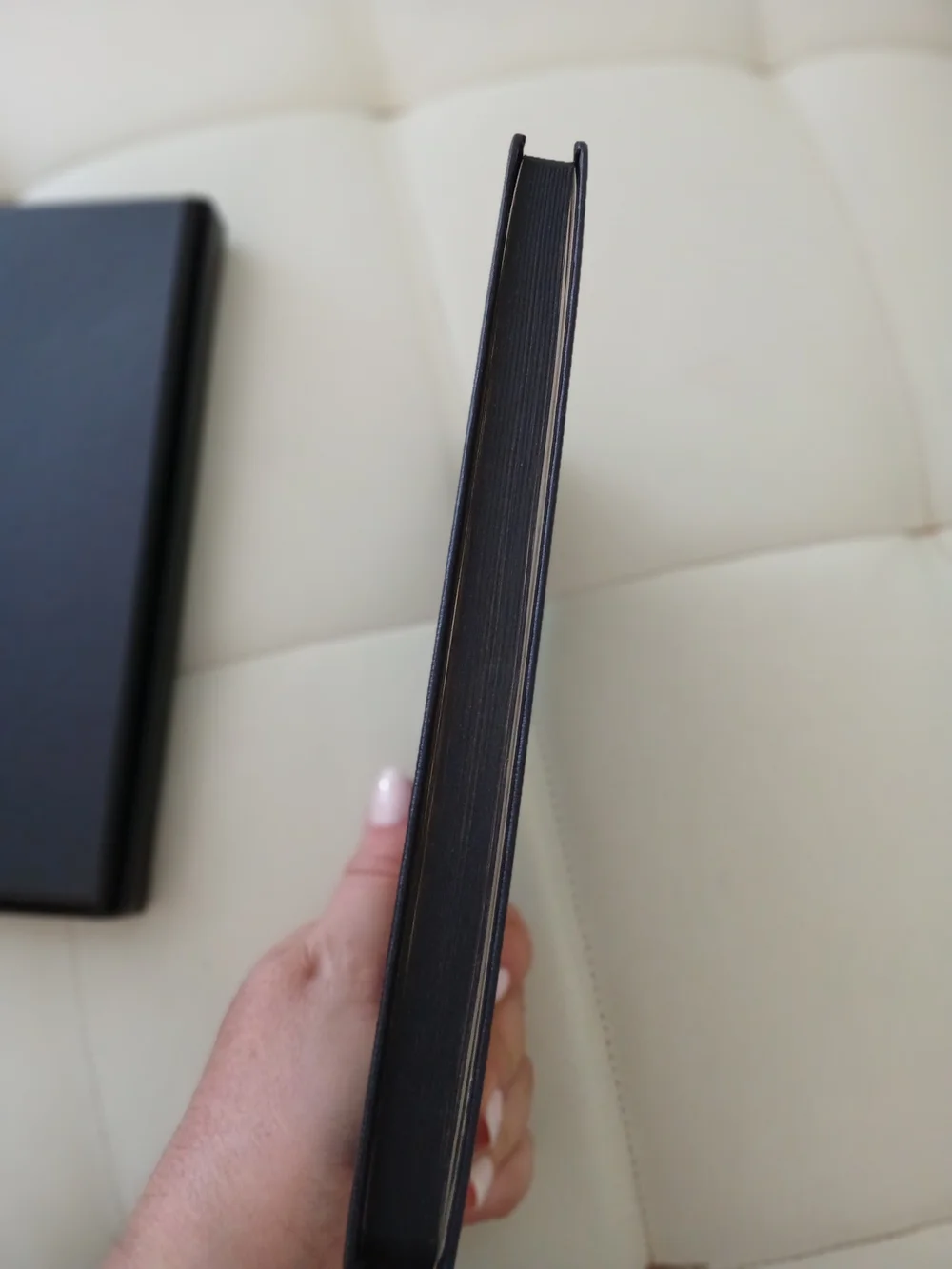 Givenchy Black Notebook with Elastic Strap